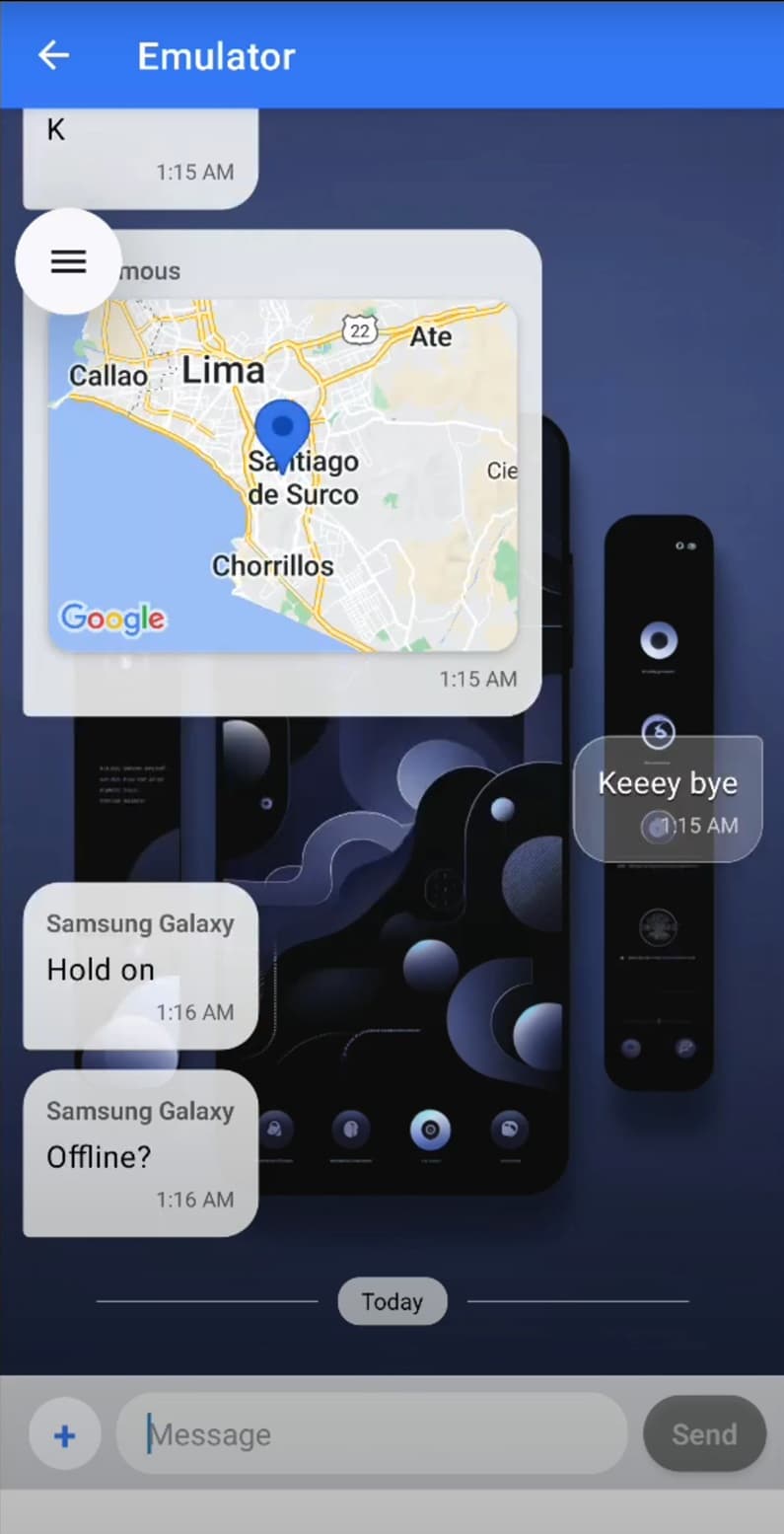 React Native Chat App screenshot