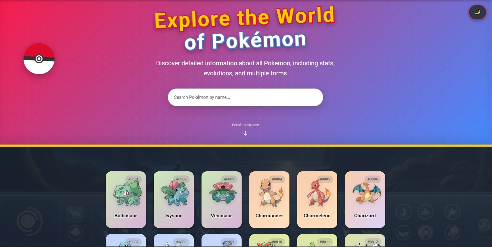 Pokedex App screenshot